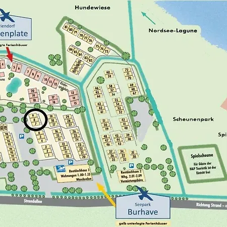 Casa de Férias Seepark Burhave Haus 8 *